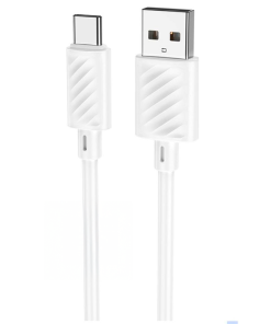 Cable Usb a Tipo C Hoco X88 Gratified Blanco