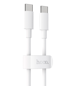 Alternative view of Cable Tipo C a Tipo C 100w Hoco X51 High Power 1M Blanco