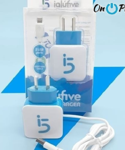 Alternative view of CARGADOR I5 IGLÚFIVE 2 PUERTOS USB 2.1A 1.0A CABLE TIPO C