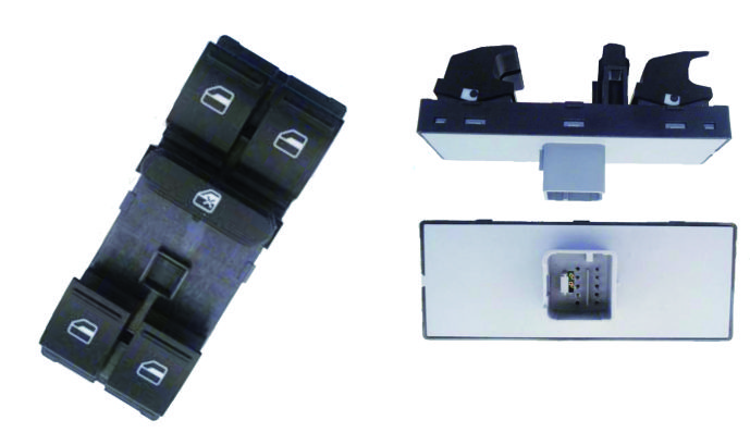 1K4959857BUNIDAD CONTROL ELEVADORES VIDRIOS ELECTRICOS (CONMUTADOR)BORA A5 (MK5) (05-10) 2.5 LITROS, PASSAT (05-10) TIGUAN (08-17) MODULO – LADO DELANTERO CONDUCTOR1K4959857B - Imagen 2