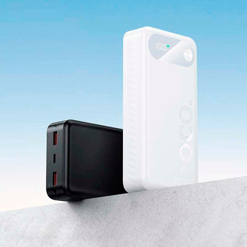Powerbank Carga Rapida Hoco J154a Victorious 20000 Mah Negro - Imagen 3