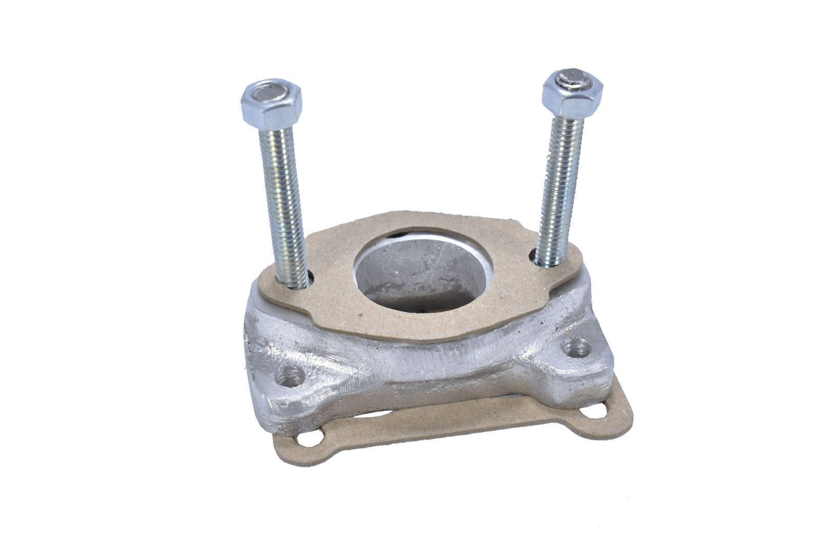 BE106BASE ADAPTADOR CARBURADOR ESPECIALBOCAR / PIERBURG 2 GARGANTAS CARIBE GT / ATLANTIC GLS A1 (MK1) (84-87), GOLF / JETTA A2 (MK2) (87-92), A3 (MK3) (93-99) COMBI / CARAVELLE / PANEL T2A (88-02) 1.8 LITROS ENFRIADA POR AGUA CORSAR T3 (84-88), TSURU 2 (B12) (88-91), ICHI-VAN (84-96) 2.4 LITROS JUNTA CR-928 CONVERSION A NISSAN BOCAR 1 GARGANTA (1772) JUNTA CR-931