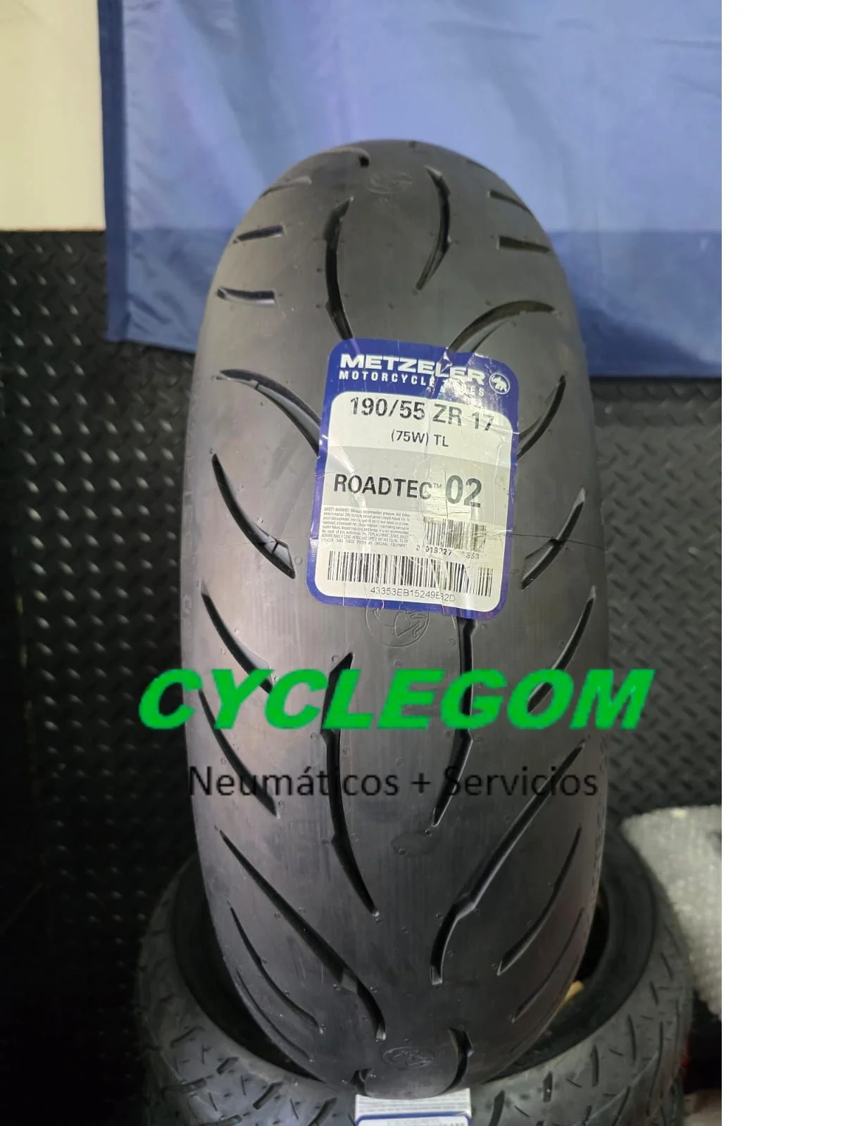 CUBIERTA 190/55-ZR17 METZELER ROADTEC 02