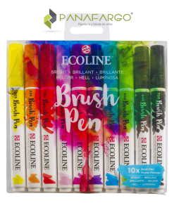 Ecoline brush pen 10