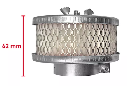 PS-VWPORTA FILTRO (PURIFICADOR) DE AIRE UNIVERSALVOLKSWAGEN (VW) SEDAN T1 (VOCHO) 1500/ i1600 (78-06) 1.6 LITROS / COMBI i1600 (72-87) CARIBE / ATLANTIC A1 (MK1) (73-92) SAFARI, BRASILIA, GOLF AUSTERO (85-91) HORMIGA, TSURU 1 (B11) (84-87), RENAULT, MOTORES 1600 CARBURADOR BOCAR / SOLEX (BOCAR) 1 GARGANTA, NISSAN DATSUN PICK-UP ESTAQUITAS (720) (81-93) 1 GARGANTA DIAMETRO BOCA: 2″ (6 CMS), SUPERIOR: 19 CMS, ALTO: 6 CMS CROMADO DE AIRE SECO INCLUYE: FILTRO Y PORTA FILTRO COMPLEMENTO: 043129021D CARBURADOR VOCHO / PORTA FILTRO PS-200R / DIAFRAGMA 64-714 / DIAFRAGMA 64-512 / 64-516B INYECTOR / JUNTAS CR-906 (EC-906) / ASIENTO Y AGUJA 25-240 / BG5.08674.00 TERMOSTATO DE CARBURADOR / 64-500 JUEGO DE TROMPOS / BG5.18050.00 TOMPO GRANDE / BG5.18383.00 TROMPO CHICO / B-VW BUJE / 71295400-05 / BG7.12954.00 VALVULA ELECTROMAGNETICA BASES CARBURADOR B087 / B086 / B085 / B084 / B200 / BE159 / BE129 / B407 / B408 / B409 055129761C SU REPUESTO: 15282C / R340 / R-340 / BAQ198569 / R-350 / JUNTAS EC-906 / CR306 / 8687 AFISA / 111 198 569 / TE-8688 / PCRV1800 / PCRV5110 / PCRV5100 CARBURADOR SOLEX 1 GARGANTA CR-906 / 34PICT, 30PICT, 28PICTP-VW / PS-200R / BAA198620 / BAA-198-620 / 21-0099 - Imagen 4
