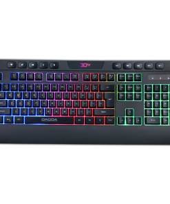 Alternative view of Teclado Gamer 3DFX Membrana Dagda Español 9087 Negro