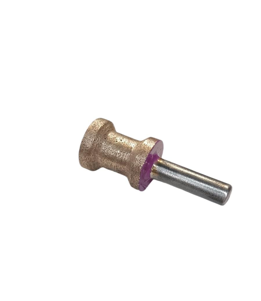 Fresa Diamantada Continua Canto Plano con Arista Vidrio de 12mm