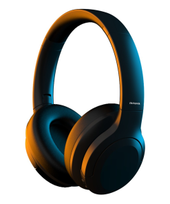 Audífono Bluetooth On-ear Aiwa Aw-45ANC Cancelacion De Ruido Negro