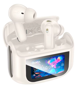 Alternative view of Audífonos In Ear Bluetooth Hoco Tws Eq21 Sandy Anc Enc Led Blanco
