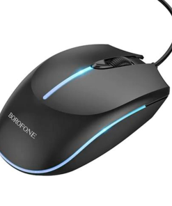 Mouse Gamer Borofone Bg10 Alambrico 1000 Dpi Negro