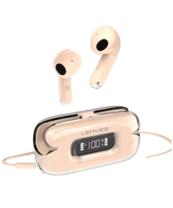 Alternative view of Audífonos In Ear Bluetooth Lenyes Air 91 Beige