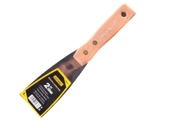 Espatula 2 Acero Inox Mango Madera Uyustools - Imagen 2